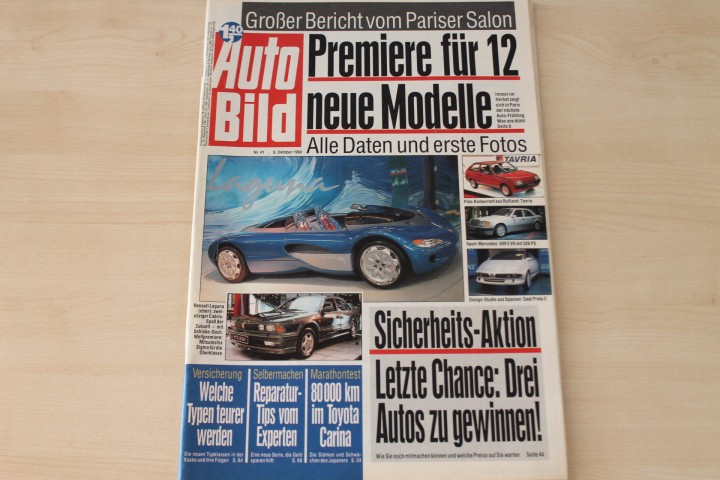 Deckblatt Auto Bild (41/1990)